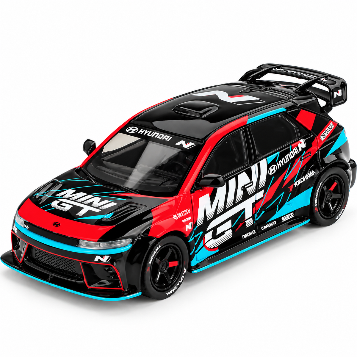 Mini GT Hyundai Ioniq 5 N 1:64 Diecast - Tokyo Auto Salon 2025 blister