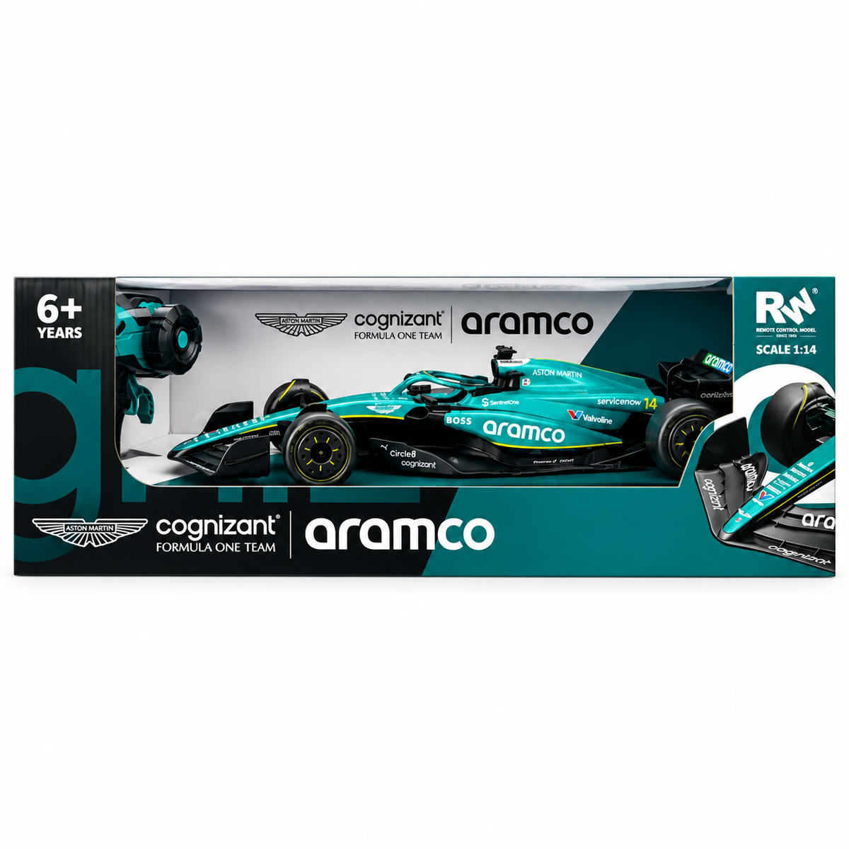 Aston Martin Aramco F1 RC Car - Cognizant Livery 14 scale