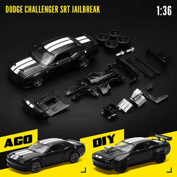 CCA Dodge Challenger die-cast side view