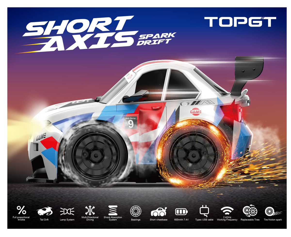 BMW spark drift RC car drifting