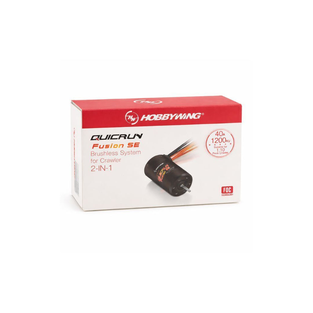 Hobbywing QuicRun Fusion SE brushless system