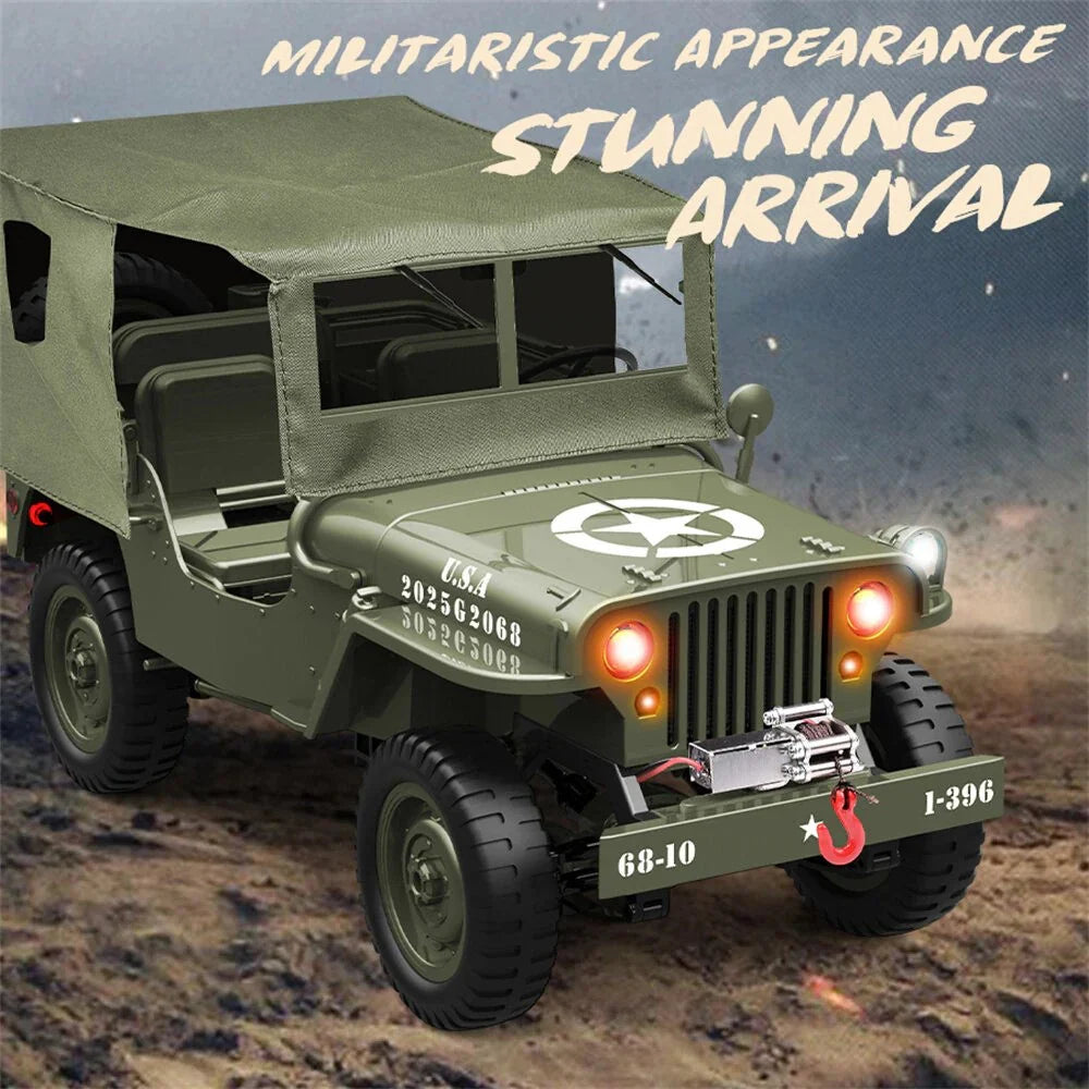 JJRC C8815 Willys jeep detail