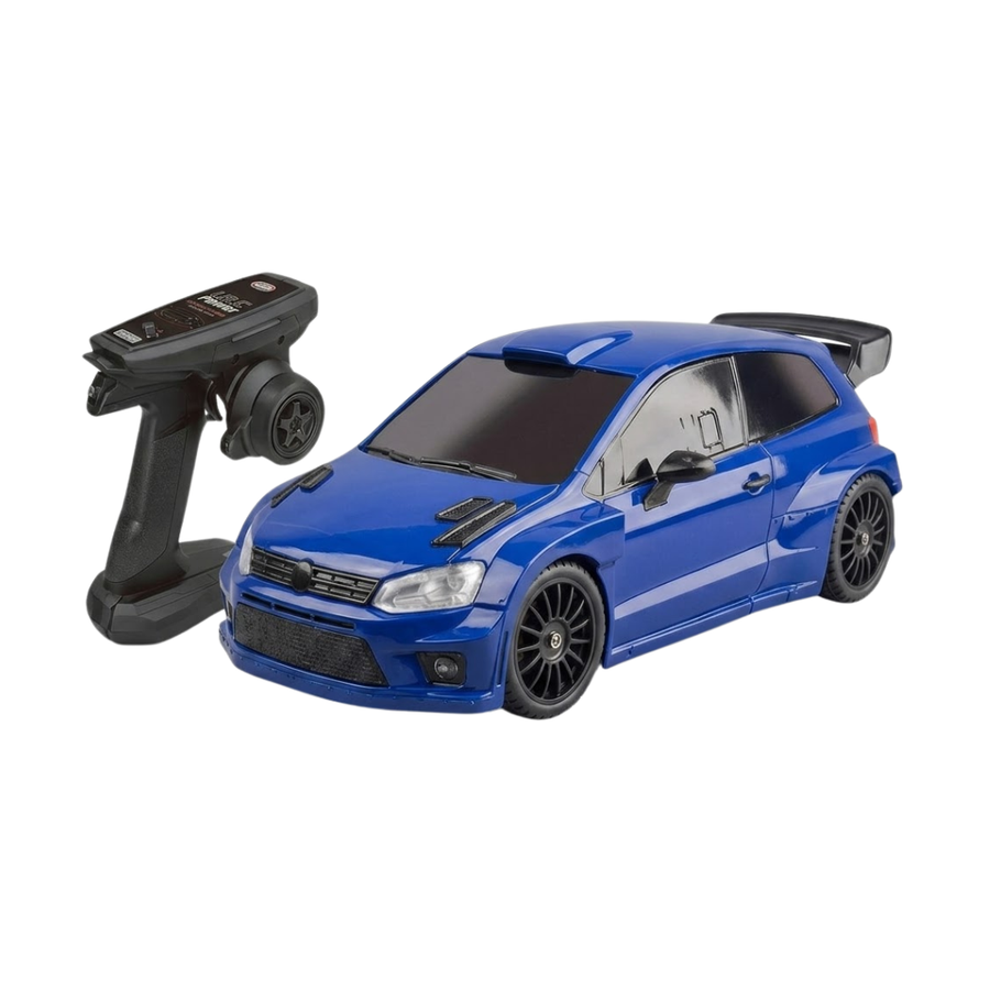 LDRC 2801 1/28 RC Drift Car - LED Lights + Dual Tire Set