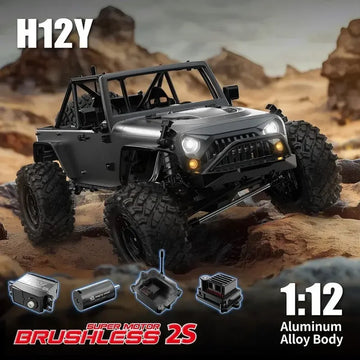 MJX H12Y Hyper Go 1/12 Brushless 4WD RC Crawler