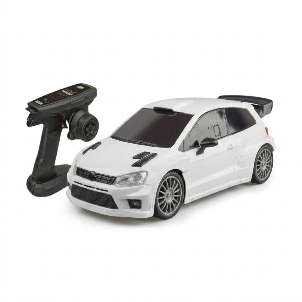 LDRC 2801 1/28 RC Drift Car - LED Lights + Dual Tire Set