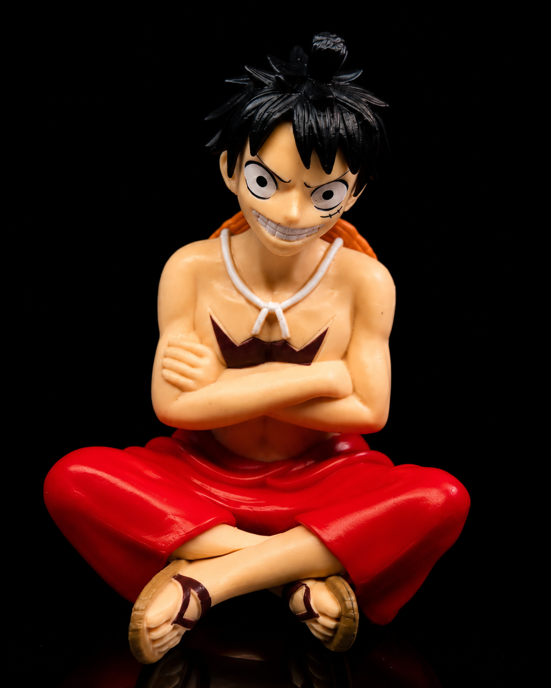 Luffy Sitting Figure - One Piece Collectible