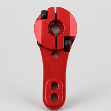 CNC Aluminium 25T Steering Servo Horn Arm for Futaba – Red