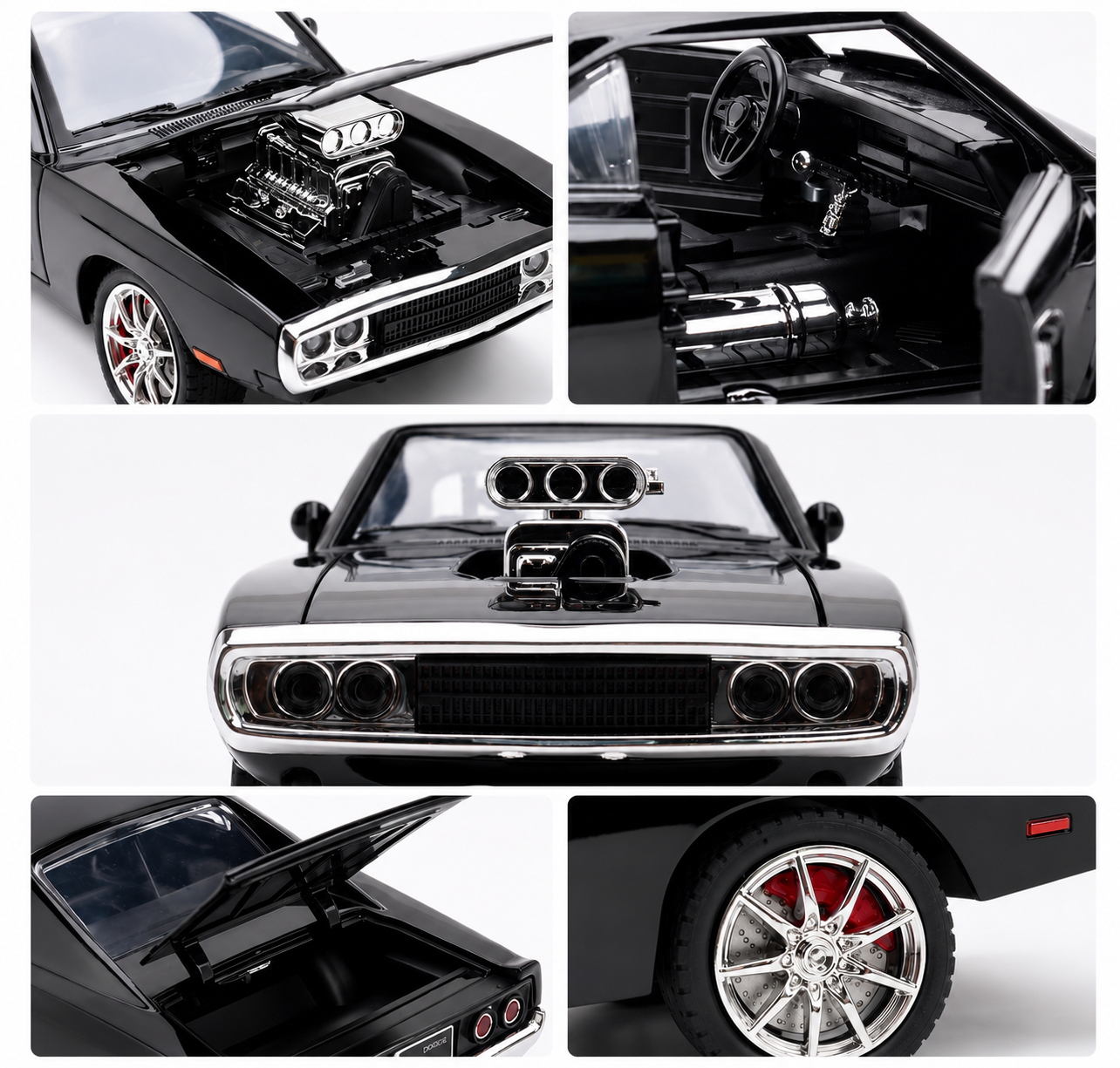 Fast & Furious Dodge Charger Diecast Model Car