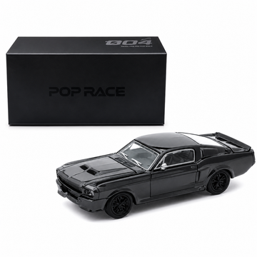 POP RACE 1:64 Shelby Mustang GT500 Dark Chrome Series 004