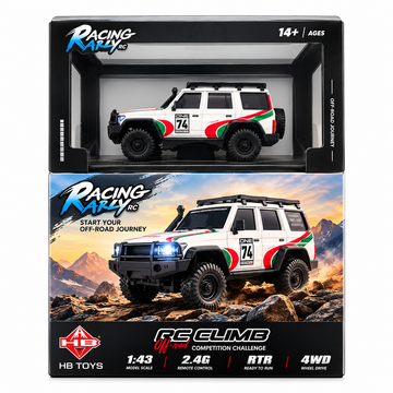HB Toys R4301 Toyota Land Cruiser LC76 Style 1/43 Mini 4WD RC Crawler