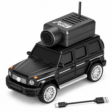 Mini FPV RC Car with Camera - Carrying Case and 2 Spare Shells