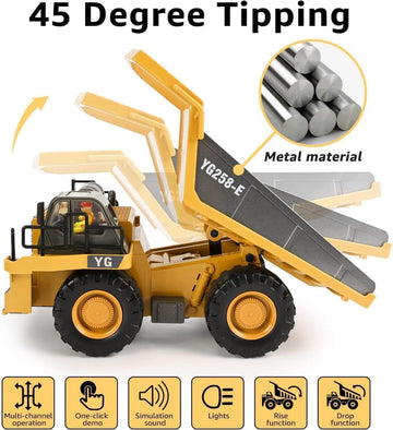 RC Dump Truck 1:24 - 9-Channel