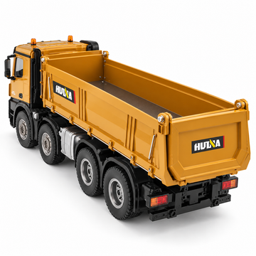 Huina 1536 1:14 Scale RC Dump Truck 8 wheel with LED Lights