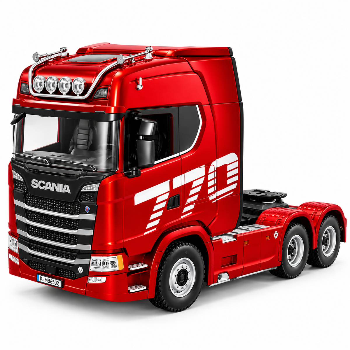 HUINA 1501 RC Truck with 1502 Trailer 1/18 19CH Transport Truck RTR