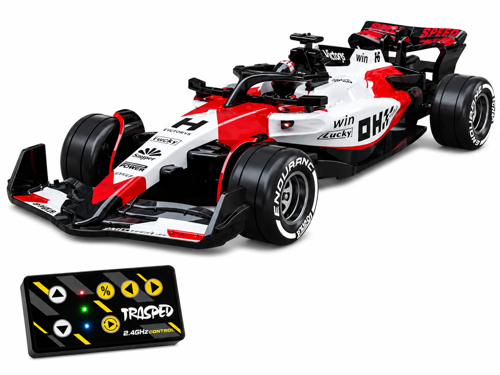 TRASPED Ferrari F1 1:64 Mini RC Car