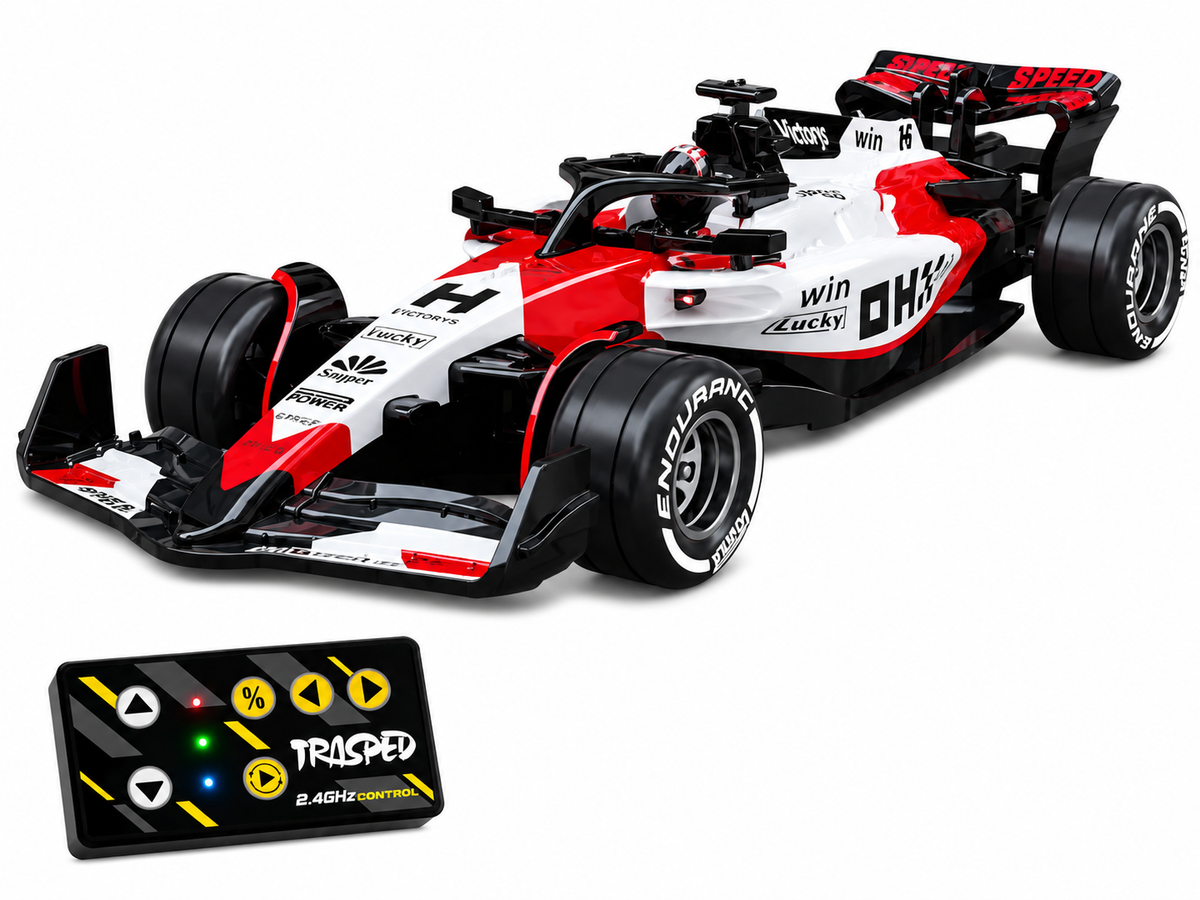 TRASPED Ferrari F1 1:64 Mini RC Car