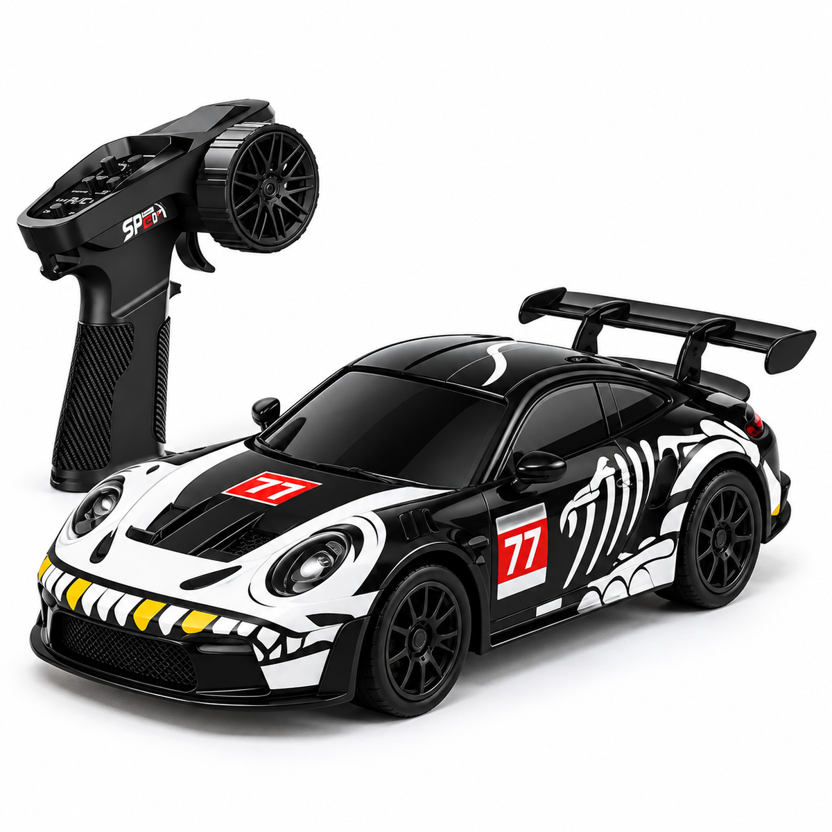 Hstar 1:43 Skelton Edition Porsche 911 4WD RC Drift Car