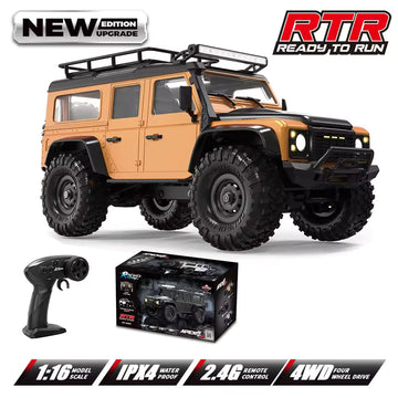 HB Toys R1607-08 1:16 Land Rover Defender 4WD RC Crawler