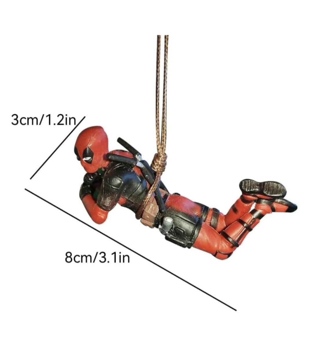 Deadpool Car Mirror Hanging Charm - Style 3