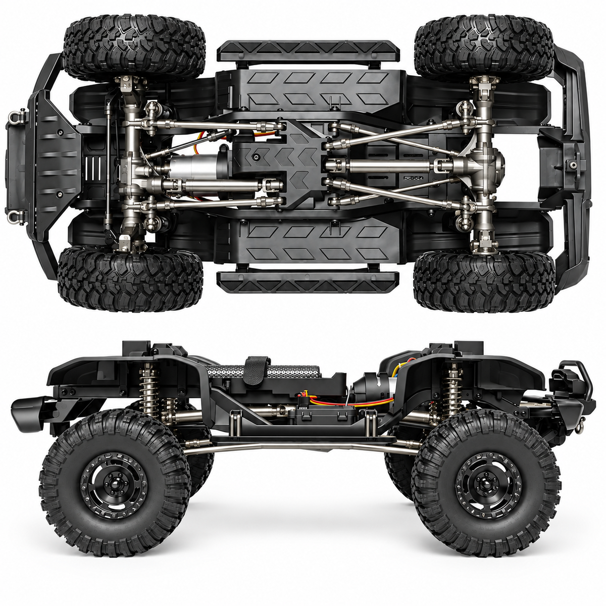 HB Toys R1005 1:10 Bronco with Dumbo Remote & differential RTR
