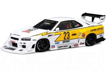 1:24 Nissan Skyline GT-R R34 Diecast Pull-Back Car