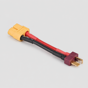 XT60 Female to T-Plug Male Battery Adapter – 14AWG Cable