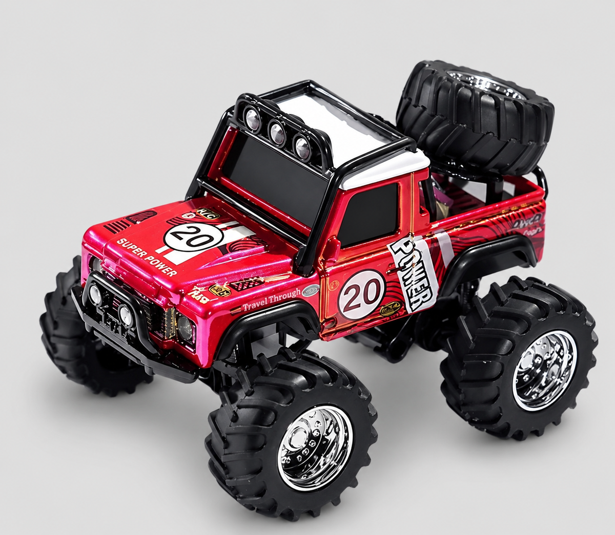 Trasped 1:64 Mini Monster RC Truck