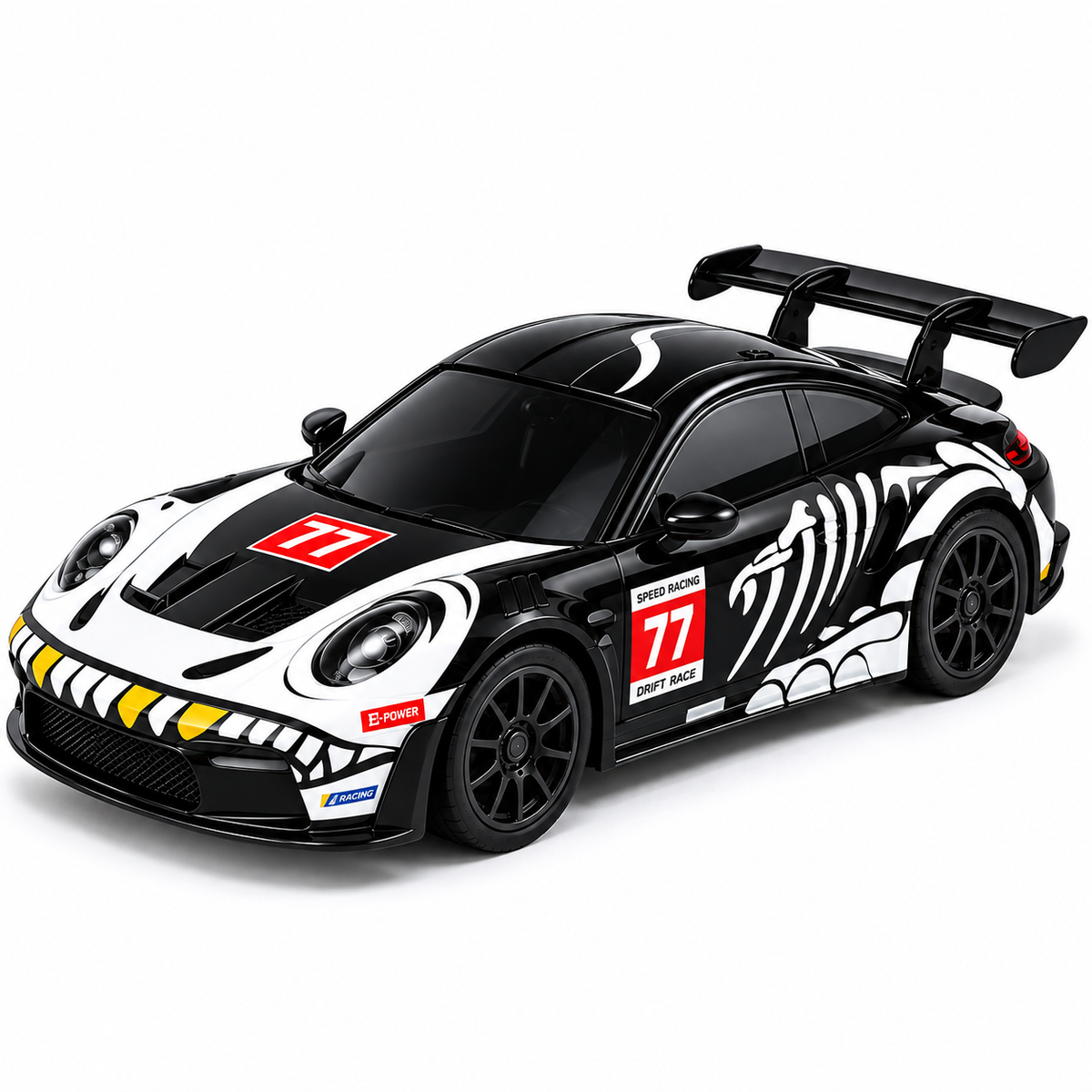 Hstar 1:43 Skelton Edition Porsche 911 4WD RC Drift Car