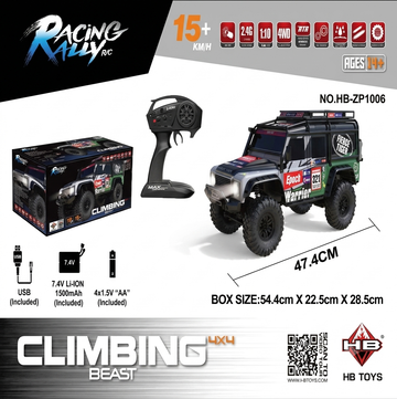 Land Rover Defender 1:10 RC Crawler - 4WD RTR