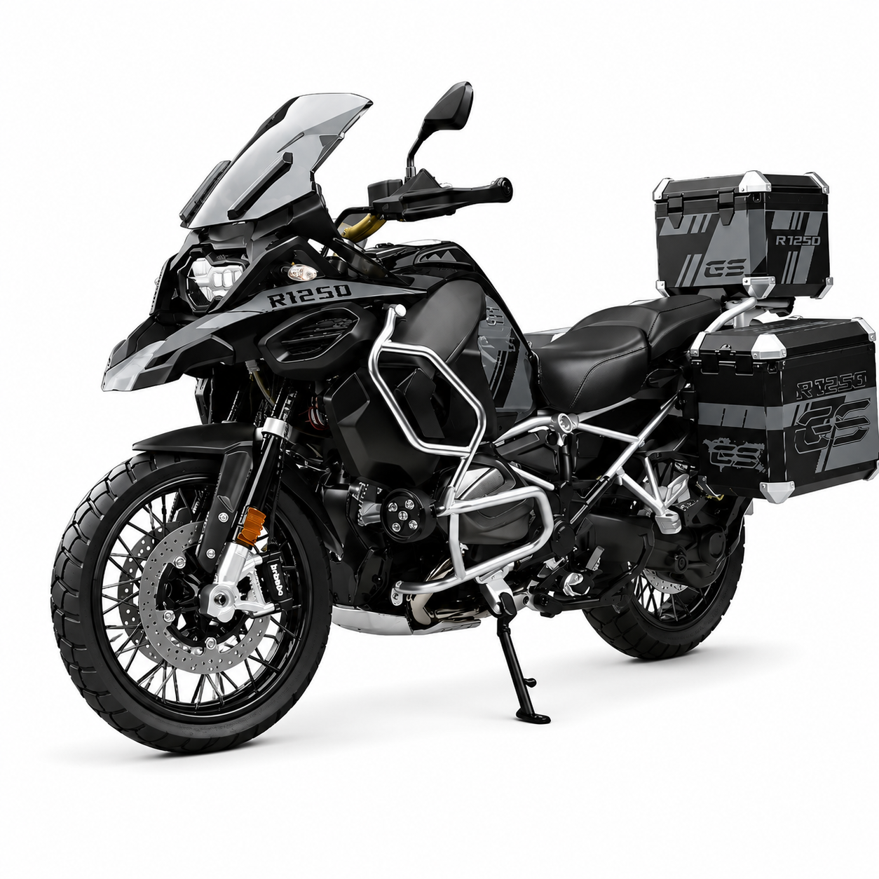BMW R 1250 GS 1:7 Diecast Motorcycle - Lights & Sound