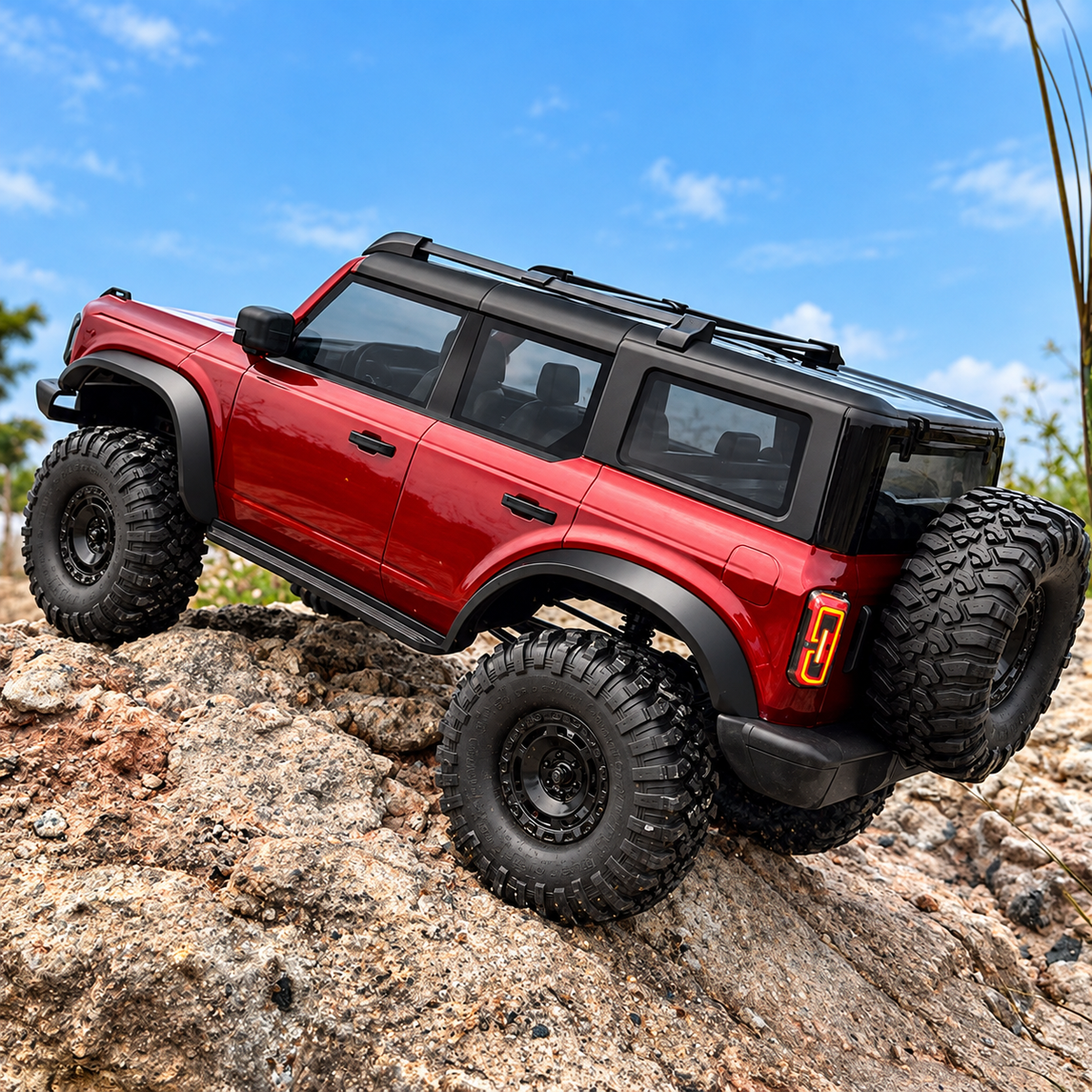 HB Toys R1005 1:10 Bronco with Dumbo Remote & differential RTR