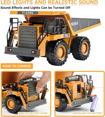 RC Dump Truck 1:24 - 9-Channel