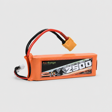 Pro-Range 7.4V 2500mAh 2S 3C LiPo Battery – XT60 Connector
