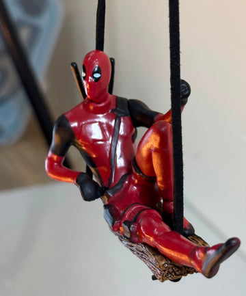 Deadpool Car Mirror Hanging Charm - Style 1