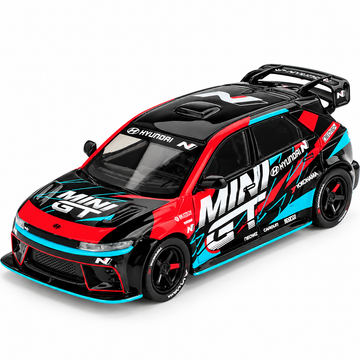 Mini GT Hyundai Ioniq 5 N 1:64 Diecast - Tokyo Auto Salon 2025 blister