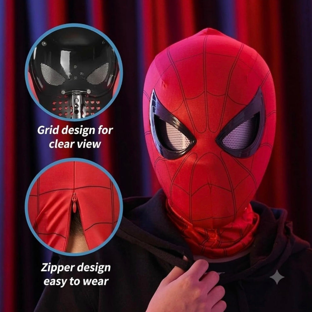 Spider Visor Mask with Moving Eyes