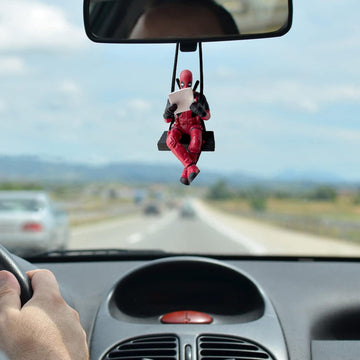 Superhero Car Mirror Hanging Charm