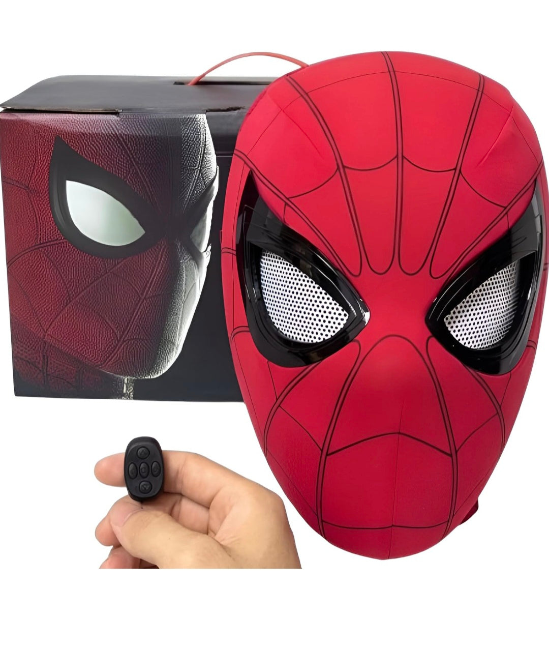 Spider Visor Mask with Moving Eyes