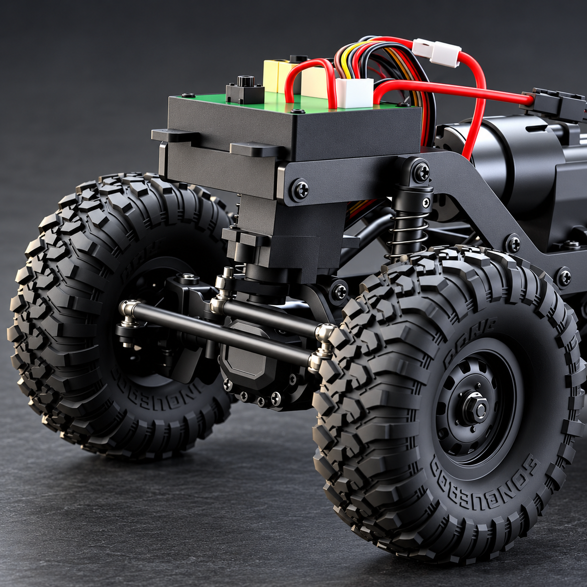 HB R1602 1:16 Ford Bronco Blue RTR 4WD RC off-road rock crawler