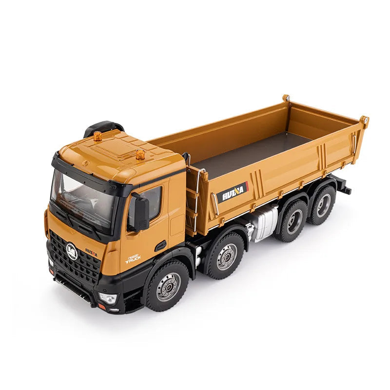 Huina 1536 1:14 Scale RC Dump Truck 8 wheel with LED Lights