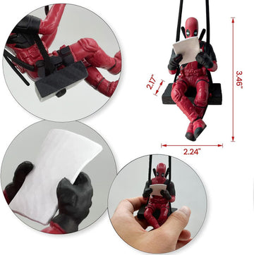 Superhero Car Mirror Hanging Charm