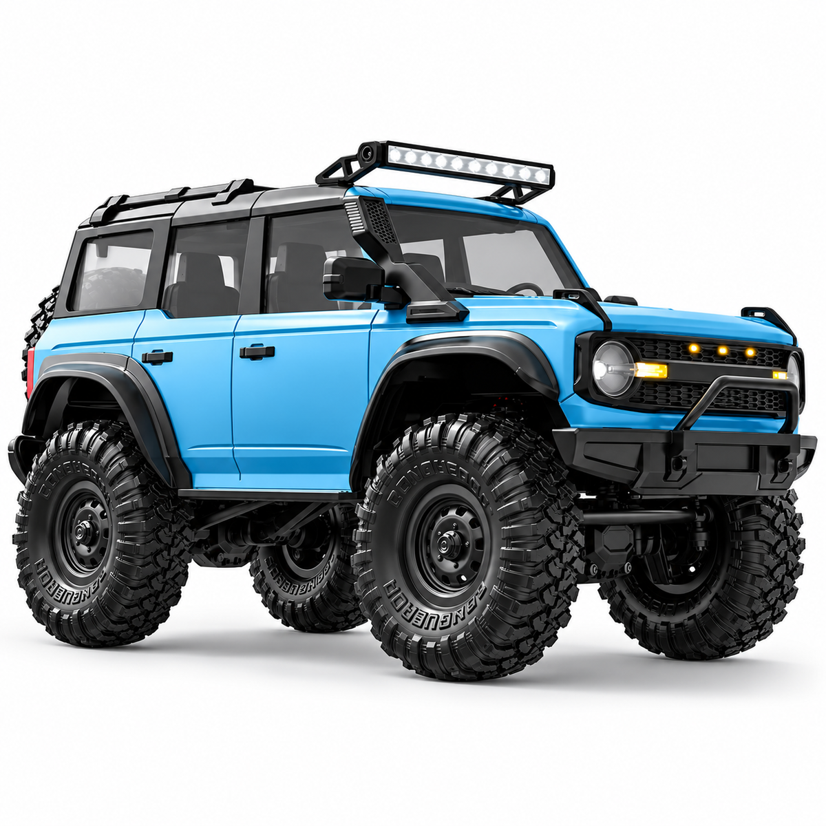 HB R1602 1:16 Ford Bronco Blue RTR 4WD RC off-road rock crawler