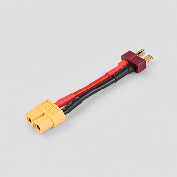XT60 Female to T-Plug Male Battery Adapter – 14AWG Cable