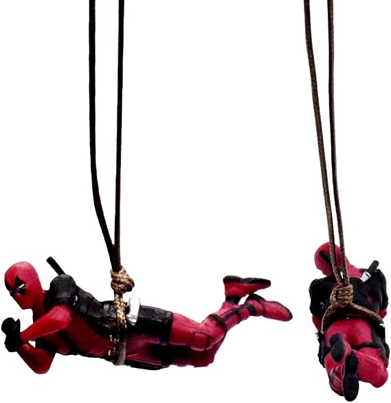 Deadpool Car Mirror Hanging Charm - Style 3