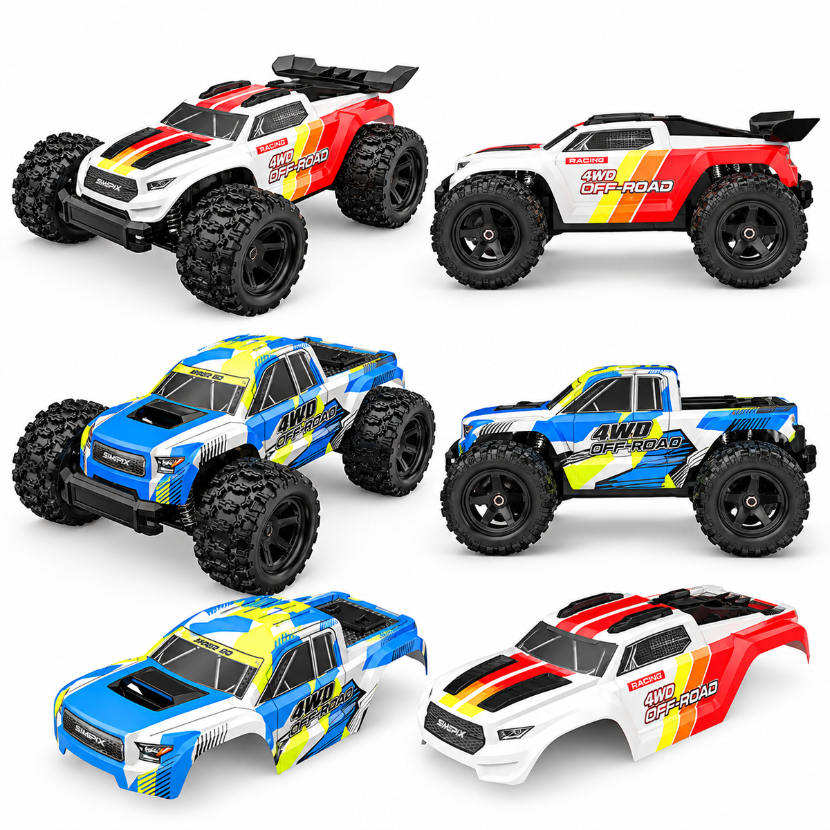 MJX Hyper Go 18208 1:18 Off Road 4WD 2S RC Car-35km/h