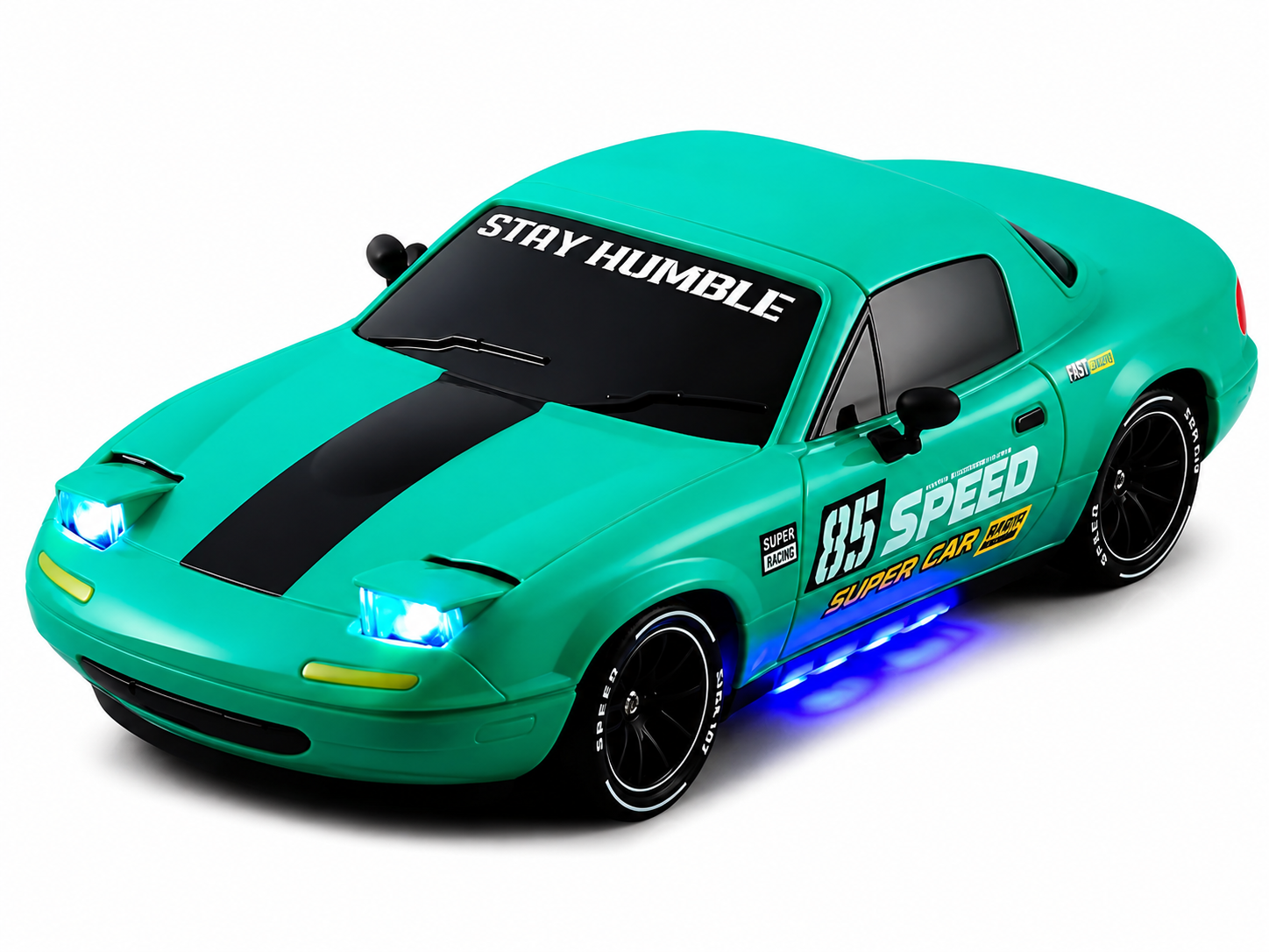 Mazda MX-5 Miata RC Drift Car with Pop-Up Headlights