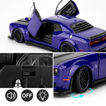 1:32 Dodge Challenger Hellcat Diecast Model Car