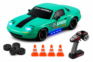 Mazda MX-5 Miata RC Drift Car with Pop-Up Headlights