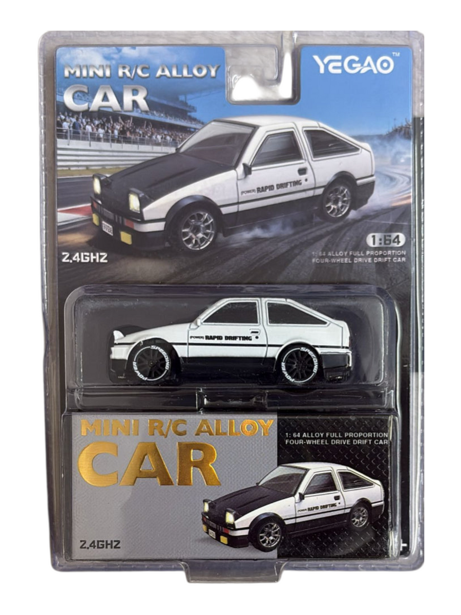 Toyota AE86 Panda 1/64 Mini 4WD RC Drift Car